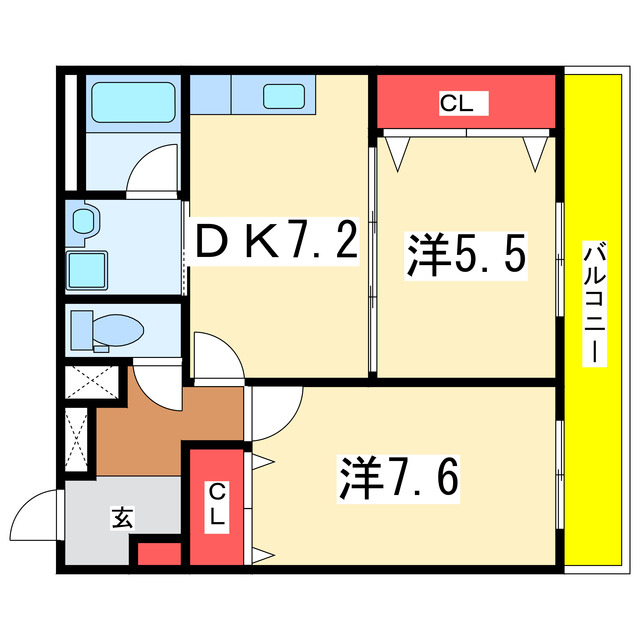 ロイヤル礎の間取り写真