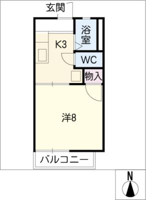 アルカディアの間取り写真