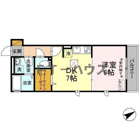 メルベーユSKの間取り写真