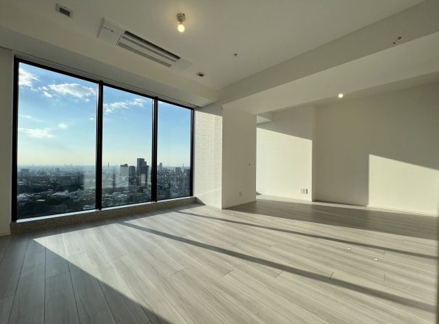 プレミストタワー白金高輪の居間写真