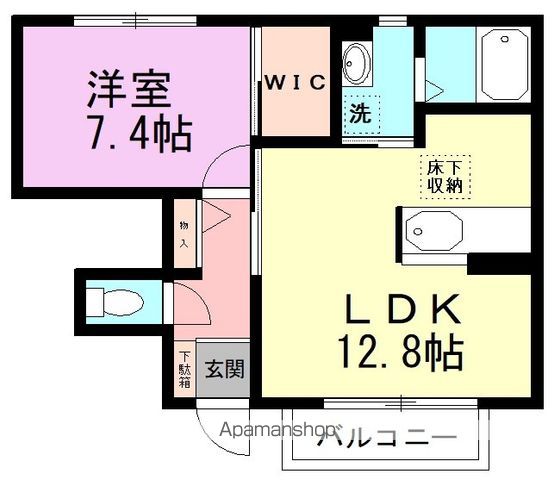 グリーンヒル並木の間取り写真