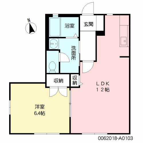 バリージュ旭ヶ丘の間取り写真
