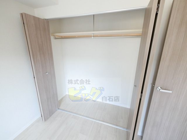 収納　各部屋にクローゼットを完備しています♪
