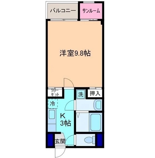 Calmeの間取り写真