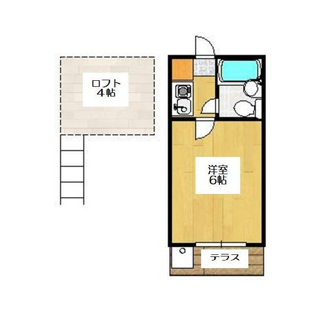 ジュネパレス幕張本郷第2の間取り写真