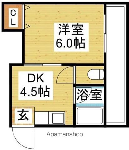 リアライズ上新庄豊新の間取り写真