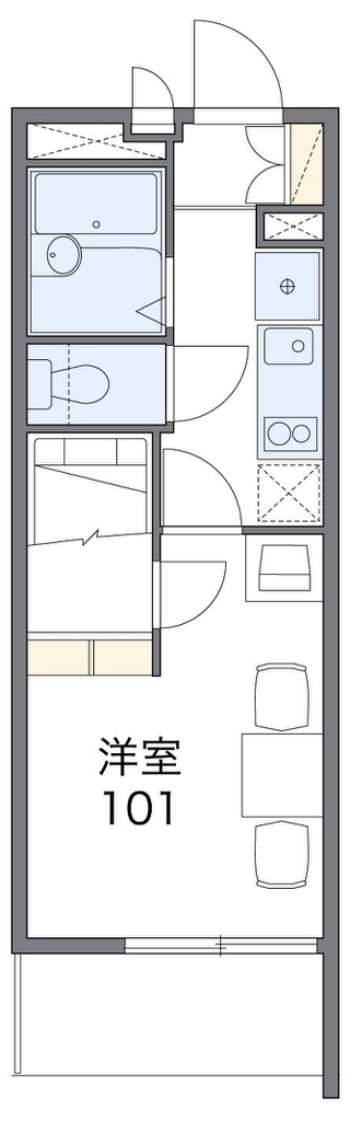 守口市八雲西町のマンションの間取り