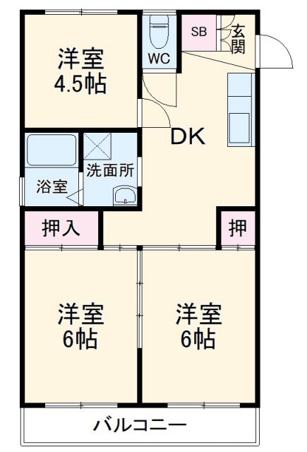 コーポ藤田_間取り_0