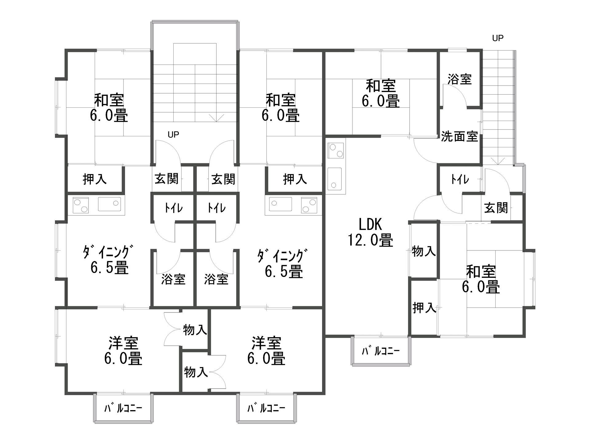 メゾンド松田Ｃ棟の間取り