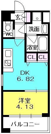 プレジオ西宮の間取り