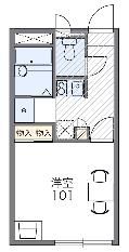 蓮田市馬込のアパートの間取り