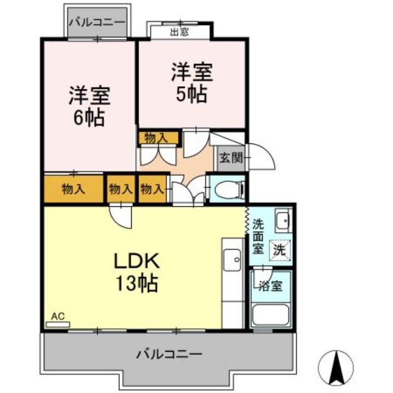 ピュアハイツの間取り