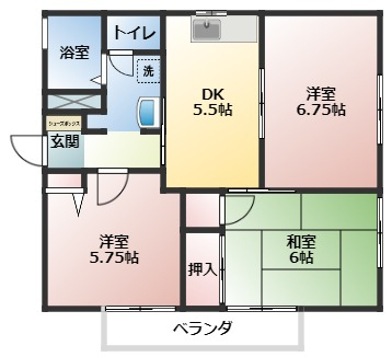 アヴァンセの間取り