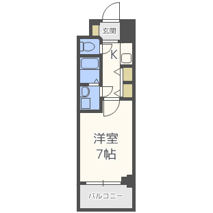 エイペックス内本町の間取り