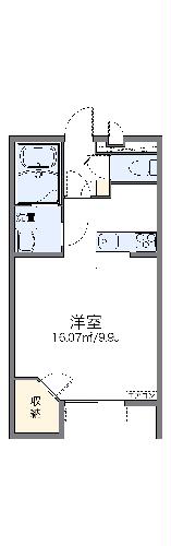 レオパレスドリームIIの間取り