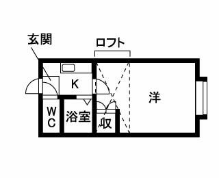 リョウハイムの間取り