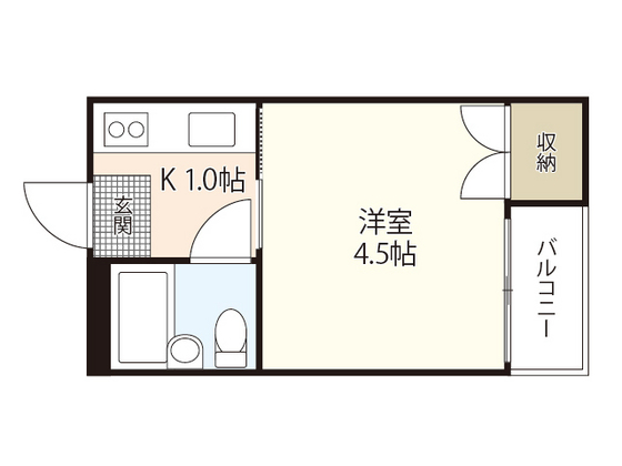 横川章栄ビルの間取り