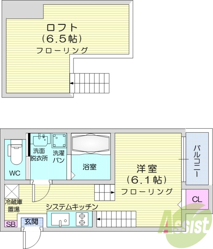 アバンテの間取り