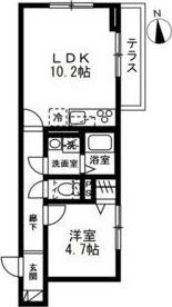 仮称)坂戸市中富町PJII棟の間取り