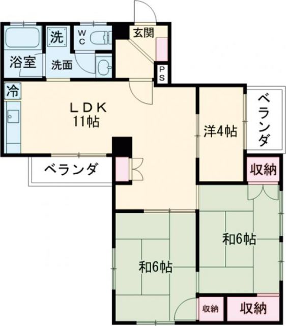 押切プラザビルの間取り