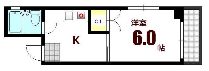 サンシャイン十日市の間取り