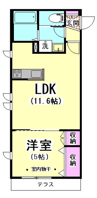 Comfort東矢口7の間取り