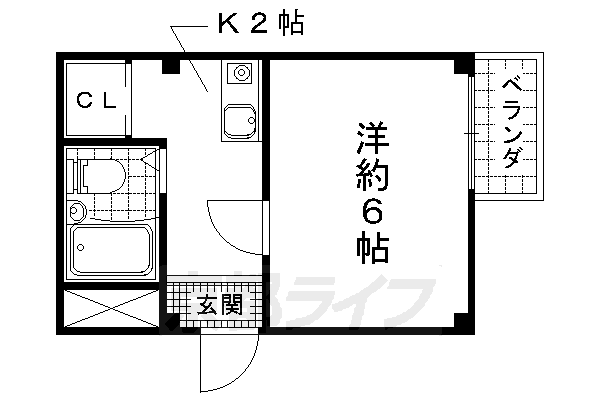 ココ山科の間取り