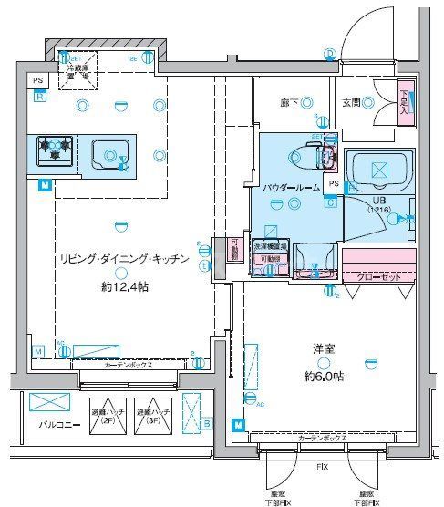 【GENOVIA東向島IIIskygardenの間取り】