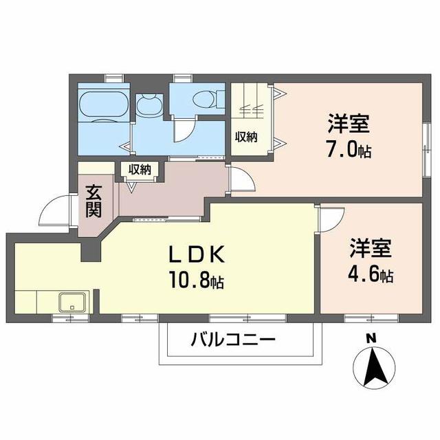 フォーレス　イーライフの間取り