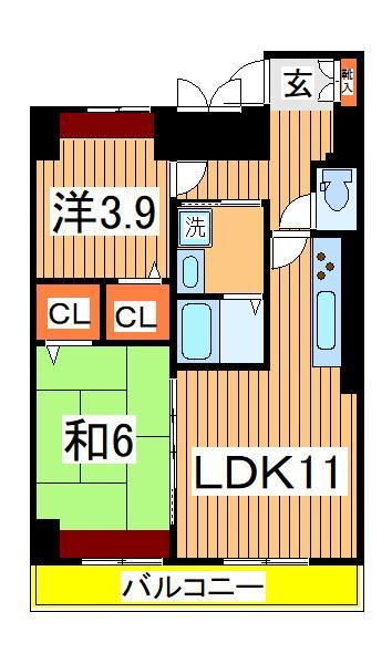 Ｒｅｇａｌｏ　Ｋａｓｈｉｗａの間取り