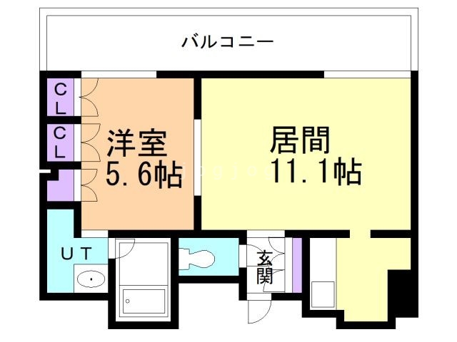 ラフィネタワー札幌南３条の間取り