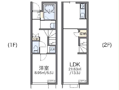 レオネクスト花見川の間取り