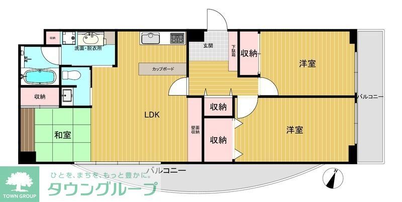 小林ビルの間取り