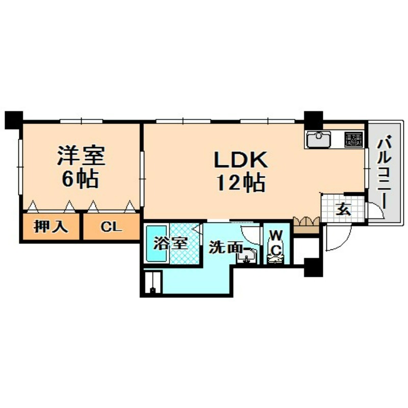 第一中村マンションの間取り