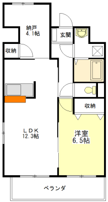 グランステージＵの間取り