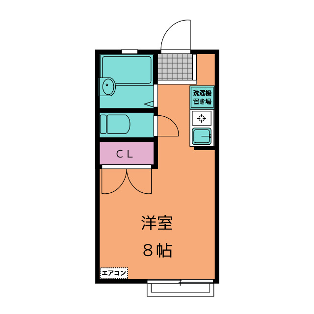 ファミールヒトミの間取り