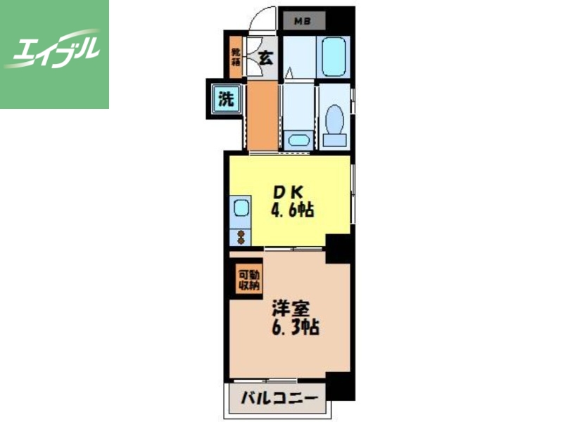 ラピニヨン浜口町の間取り