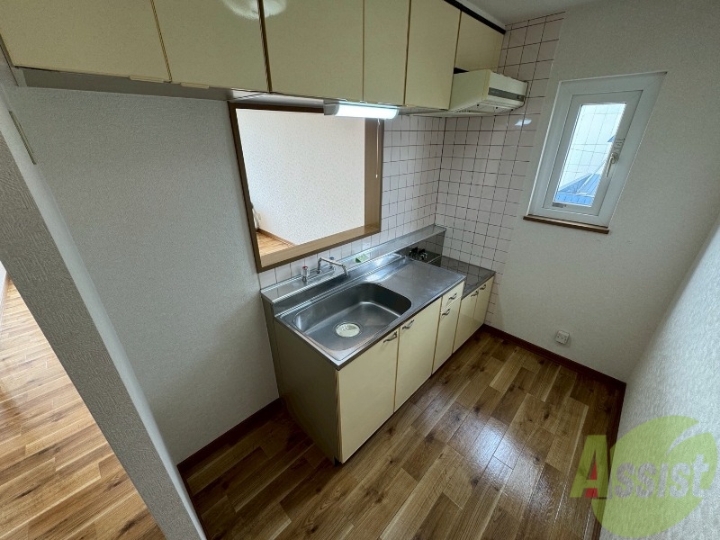 キッチン　キッチンはスペースも広々していて使いやすそうですよ！