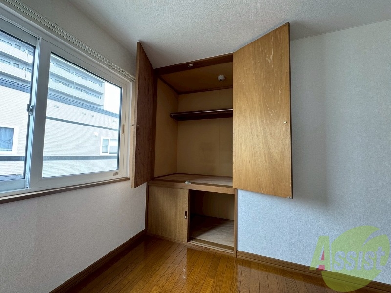 収納　こちらは収納です。物をしまう事ができますね！