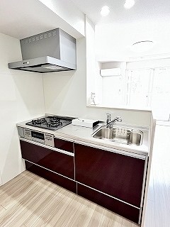 キッチン　★システムキッチングリル付き/3口コンロ★