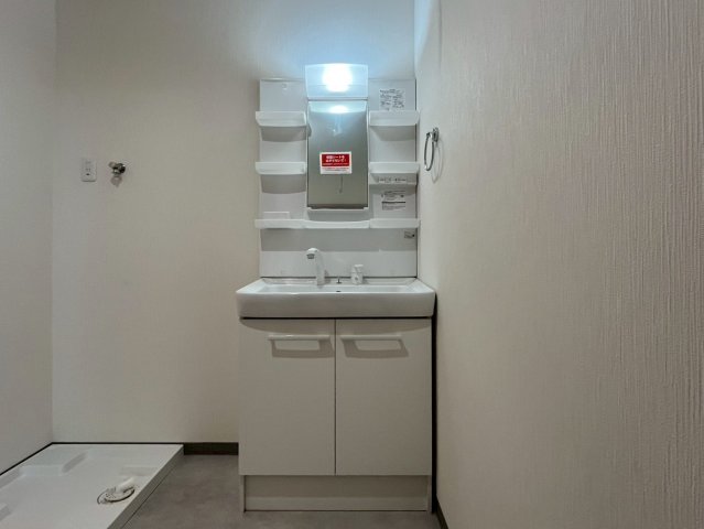 洗面設備　青木貸家