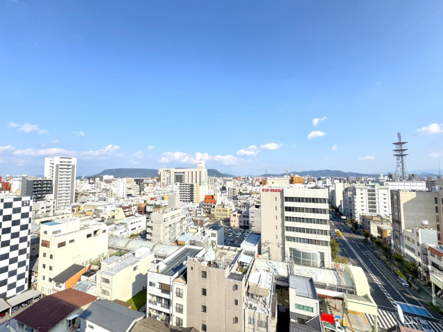 眺望　13階からの景色です。