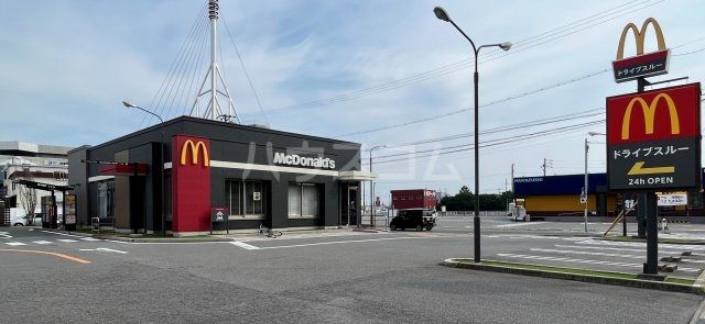 飲食店　マクドナルド 蒲郡竹谷店（飲食店）まで1997m
