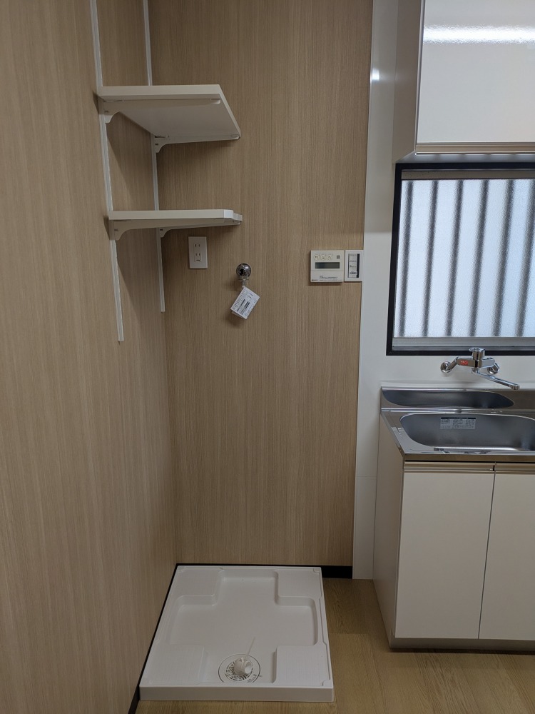 その他設備　人目を気にせず毎日洗濯可能です。