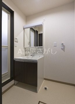 洗面設備　同施工イメージ図