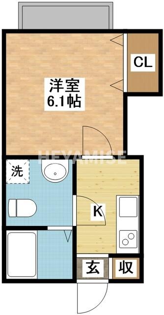 アミティ淵町の間取り