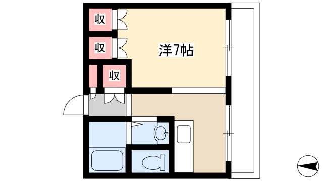 カーサ・ノア高峯町の間取り