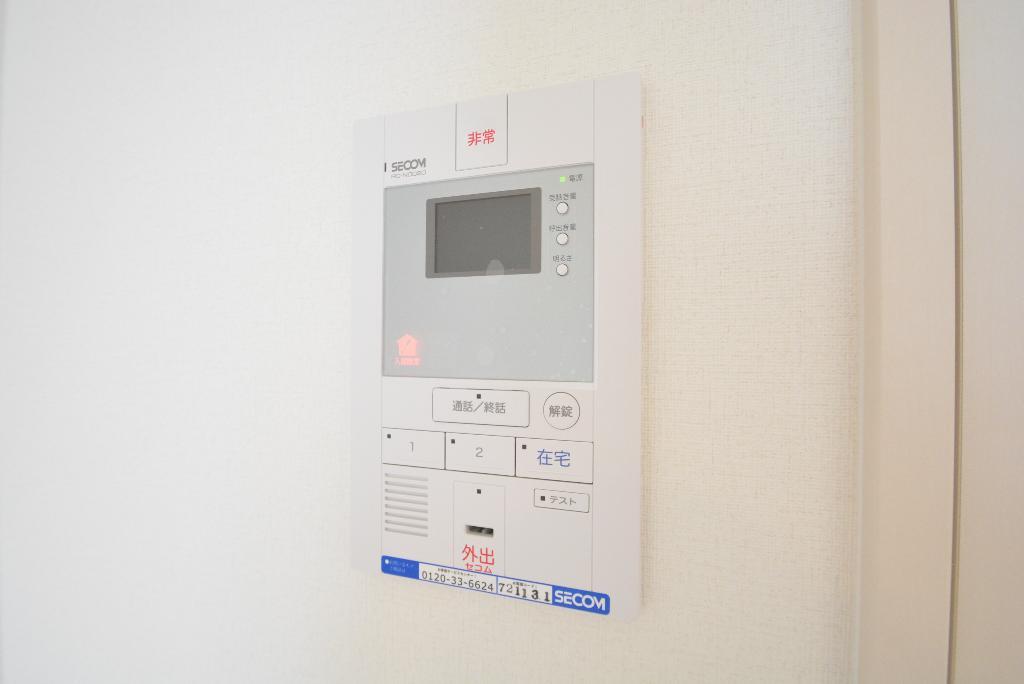 セキュリティ　カメラ付インターホン