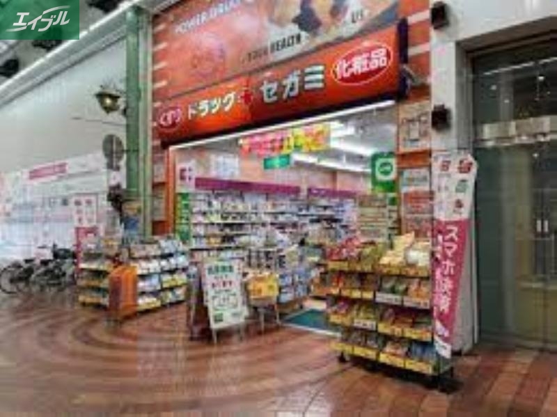 ドラックストア　ドラッグセガミ岡山表町店（ドラッグストア）まで581m