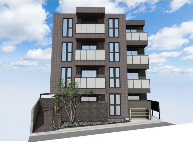 建物外観　完成パース